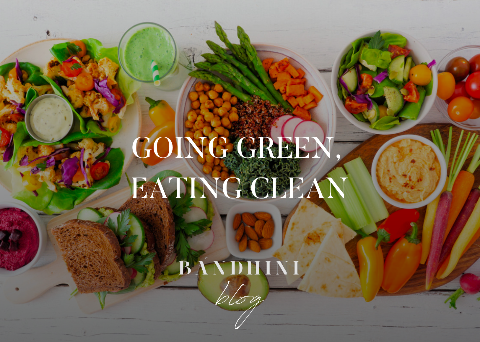 Going green, eating clean