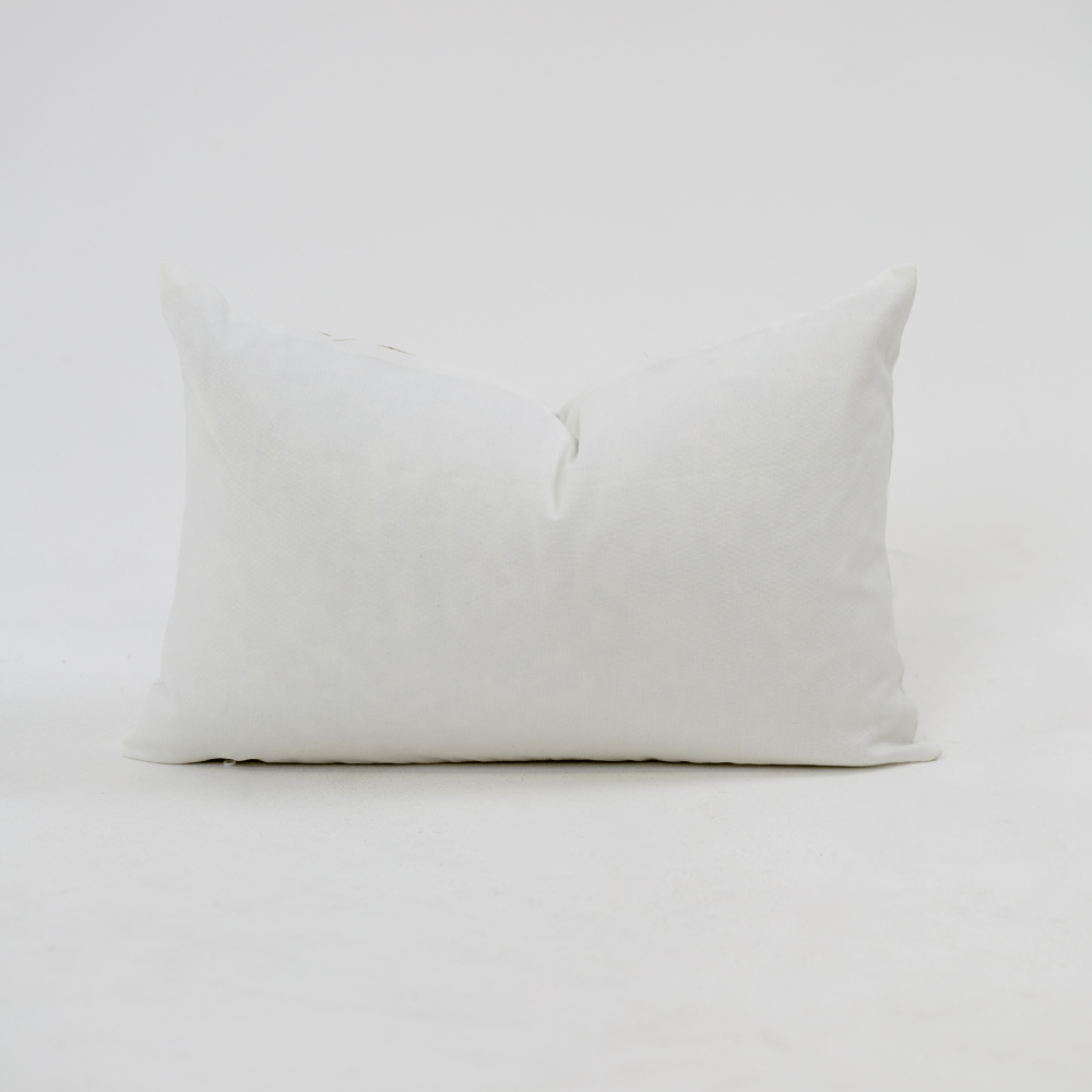 Bandhini - Design House Lounge Cushion Raffia Lines Natural Lumbar Cushion 35 x 53cm