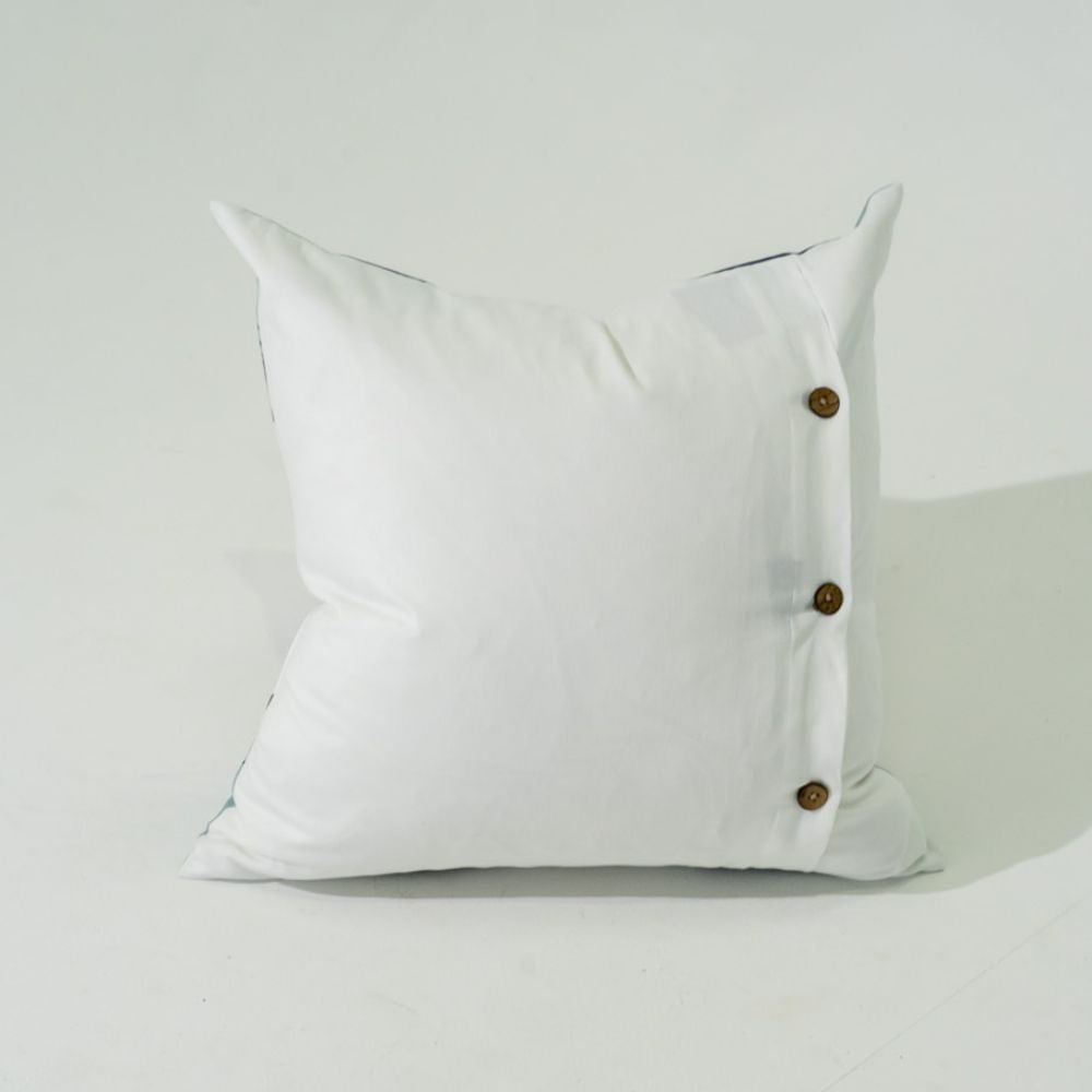 Bandhini Homewear Design Lounge Cushion Inner Ikat Navy Lounge Cushion 55 x 55cm