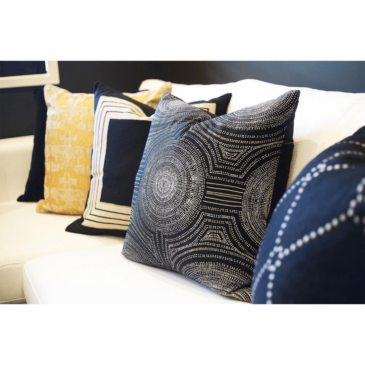 Bandhini - Design House Lounge Cushion Dreamtime Aboriginal Dot Lounge Cushion 55x55cm
