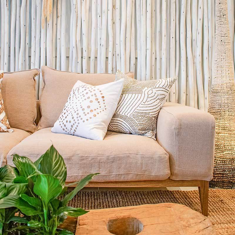 Bandhini - Design House Lounge Cushion Dreamtime Dots Lounge Cushion 55x55 cm