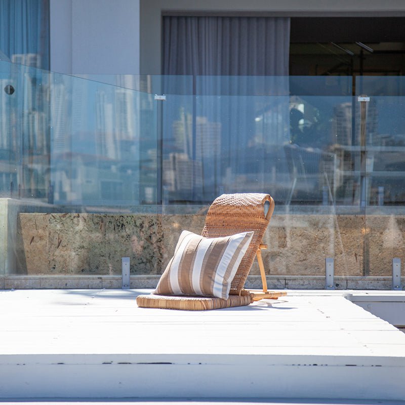 Bandhini Design House Outdoor Outdoor Nautical George Lounge Cushion 55 x 55 cm