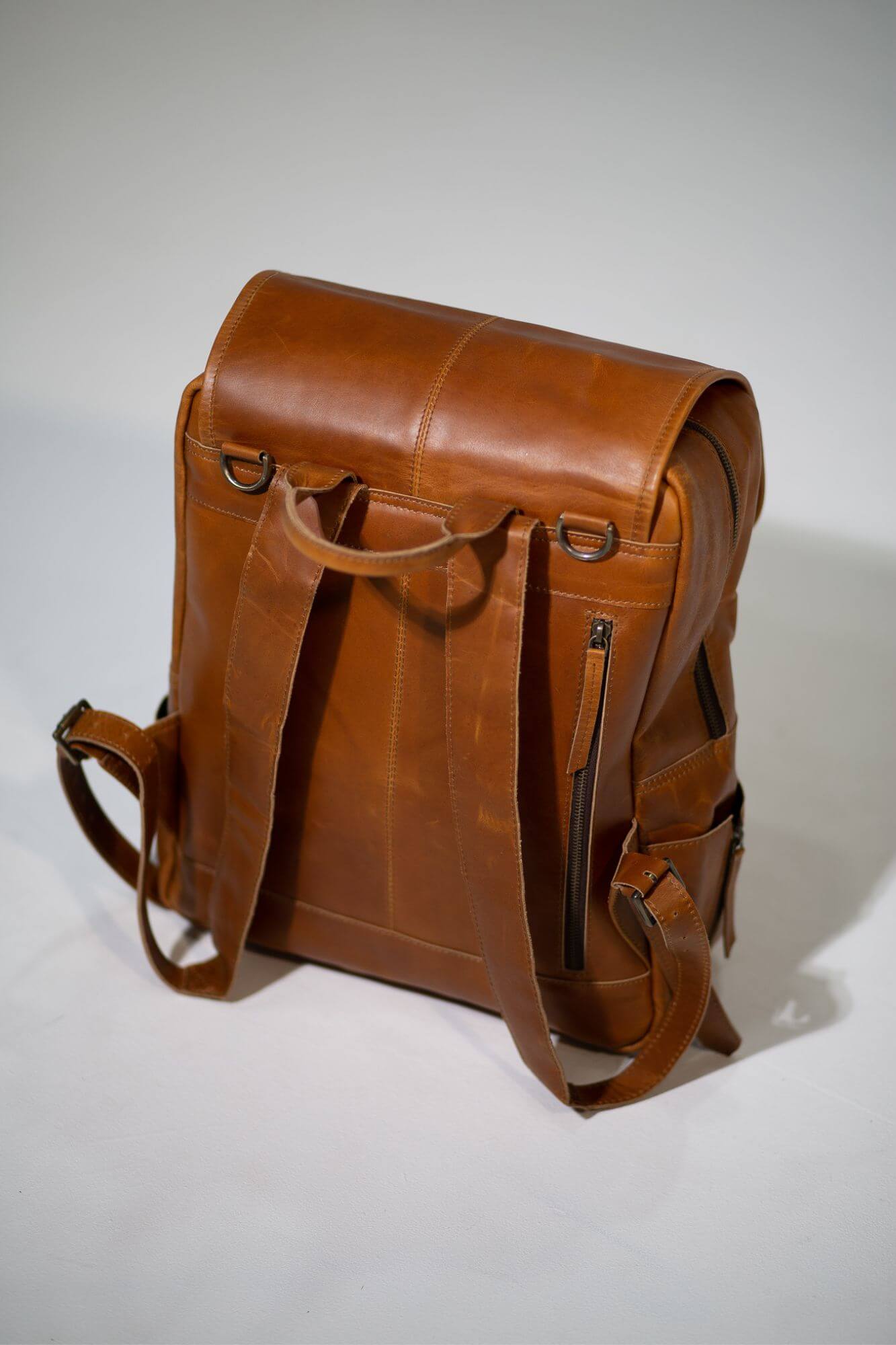 Aurelius Leather Leather Bag Baby Backpack Oscar Leather Baby Backpack