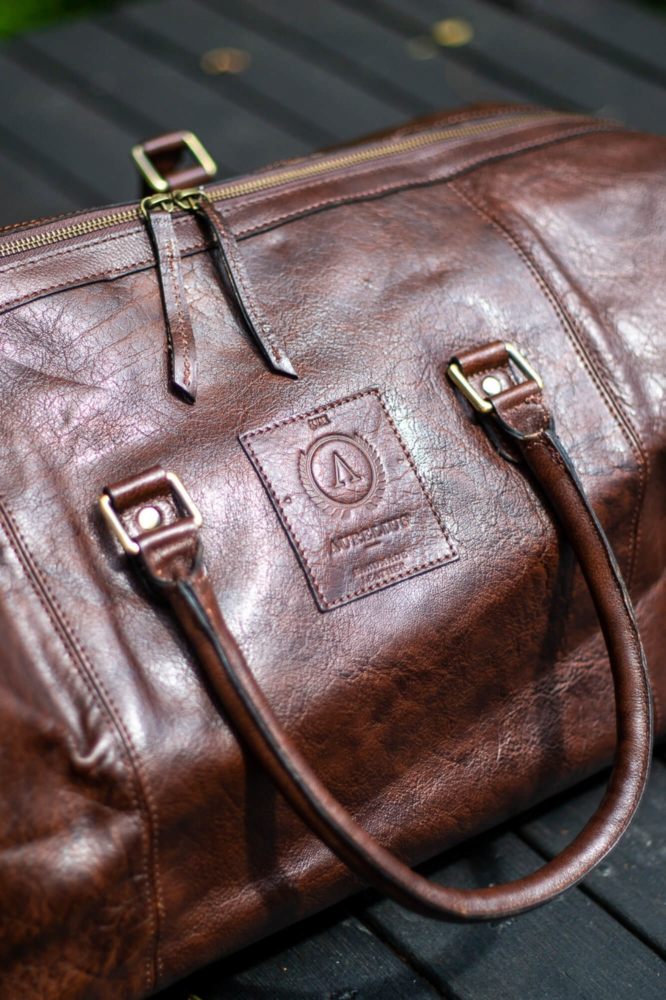 Aurelius Leather Leather Bag Leather Bag Thornbury Leather Duffle Bag