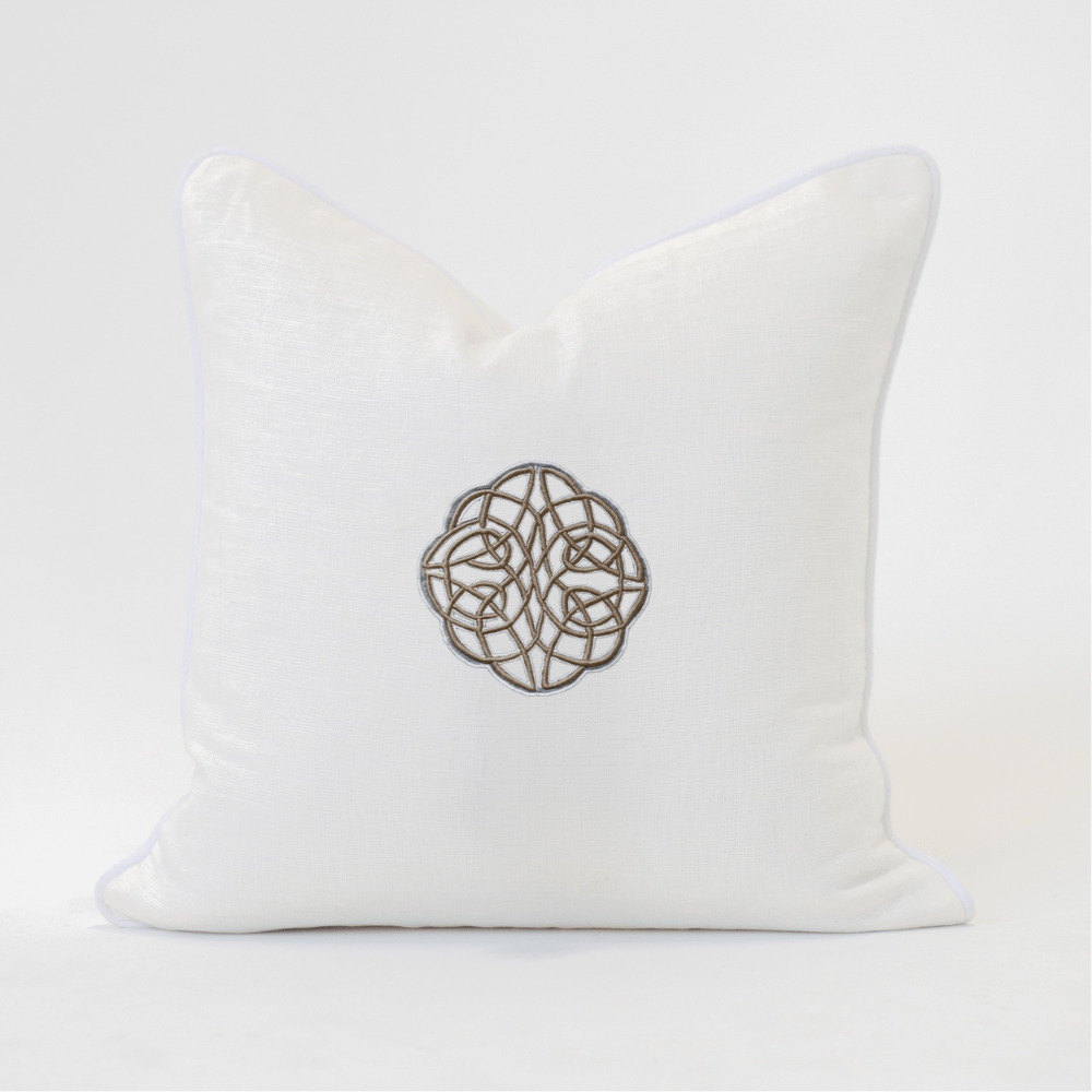 Bandhini Design House Lounge Cushion Celtic Knot Lounge Cushion 55 x 55cm
