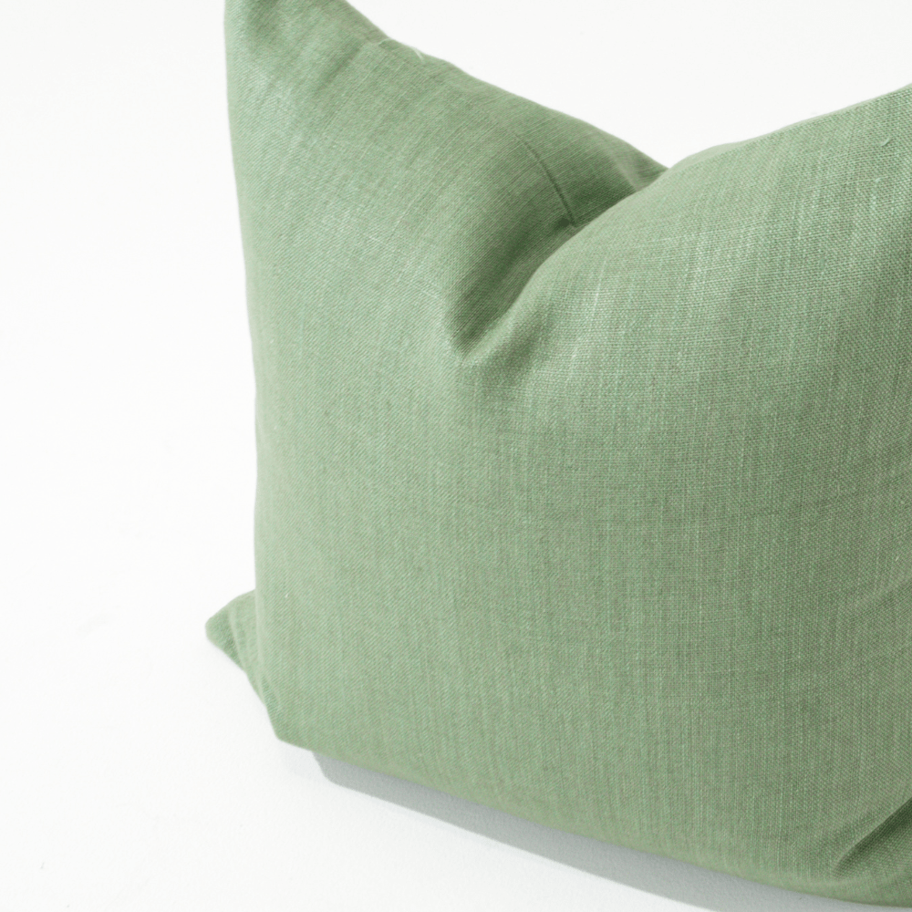 Bandhini Design House Lounge Cushion Linen Celadon Lounge Cushion 55 x 55cm