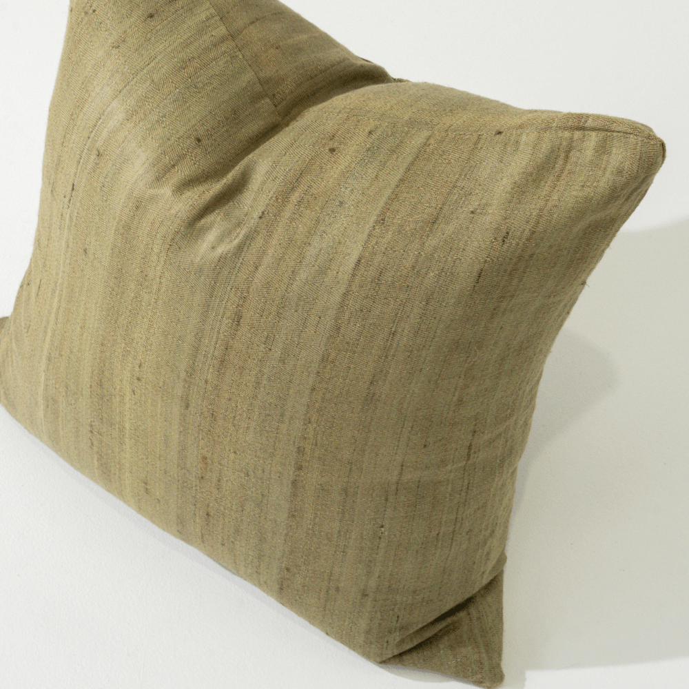 Bandhini Design House Lounge Cushion Weave Herring Green Lounge Cushion 55 x 55cm
