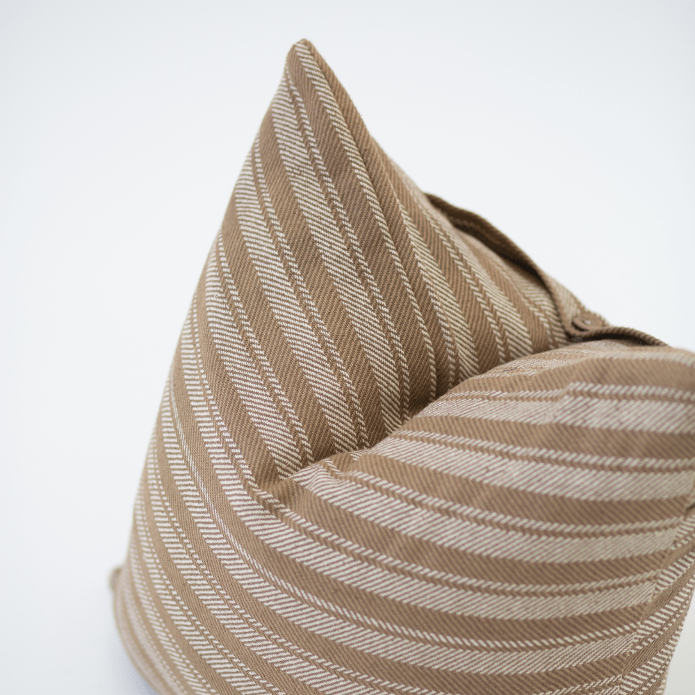 Bandhini Design House Lounge Cushion Weave Tweed Dorchester Natural Cushion