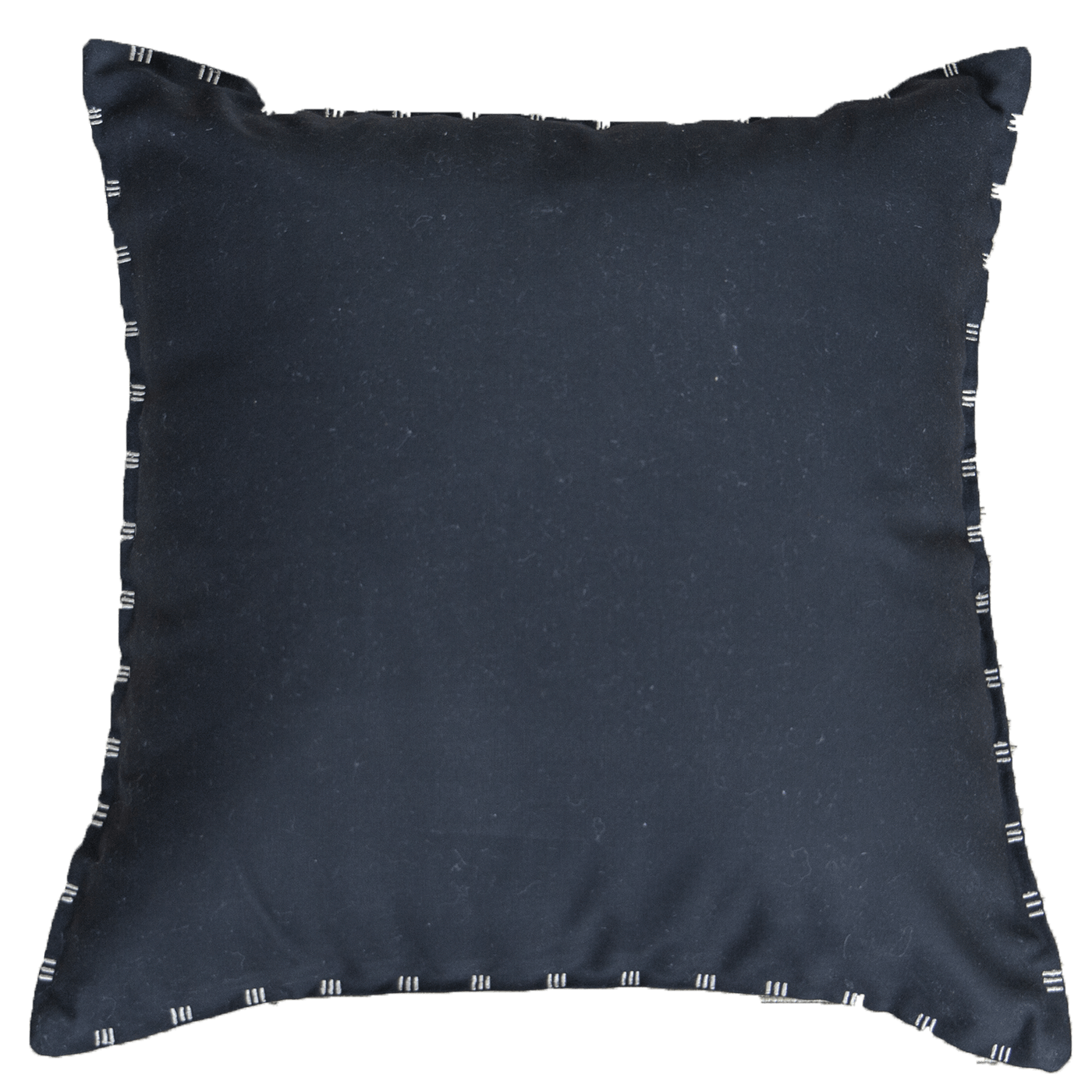 Bandhini - Design House Black / 22 x22 Inches Outdoor Reverse Lounge Cushion 55 x 55 cm