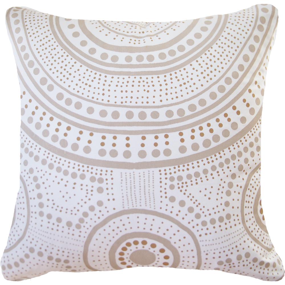 Bandhini - Design House Lounge Cushion Dreamtime Aboriginal Dot Lounge Cushion 55x55cm