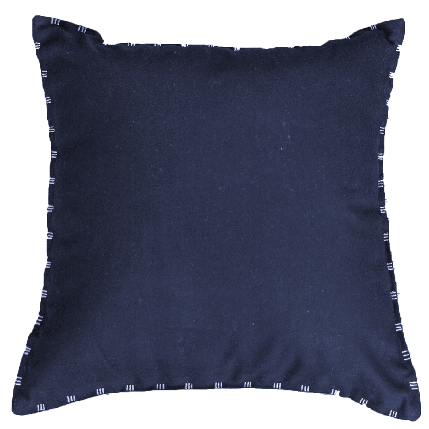 Bandhini - Design House Navy / 22 x22 Inches Outdoor Reverse Lounge Cushion 55 x 55 cm
