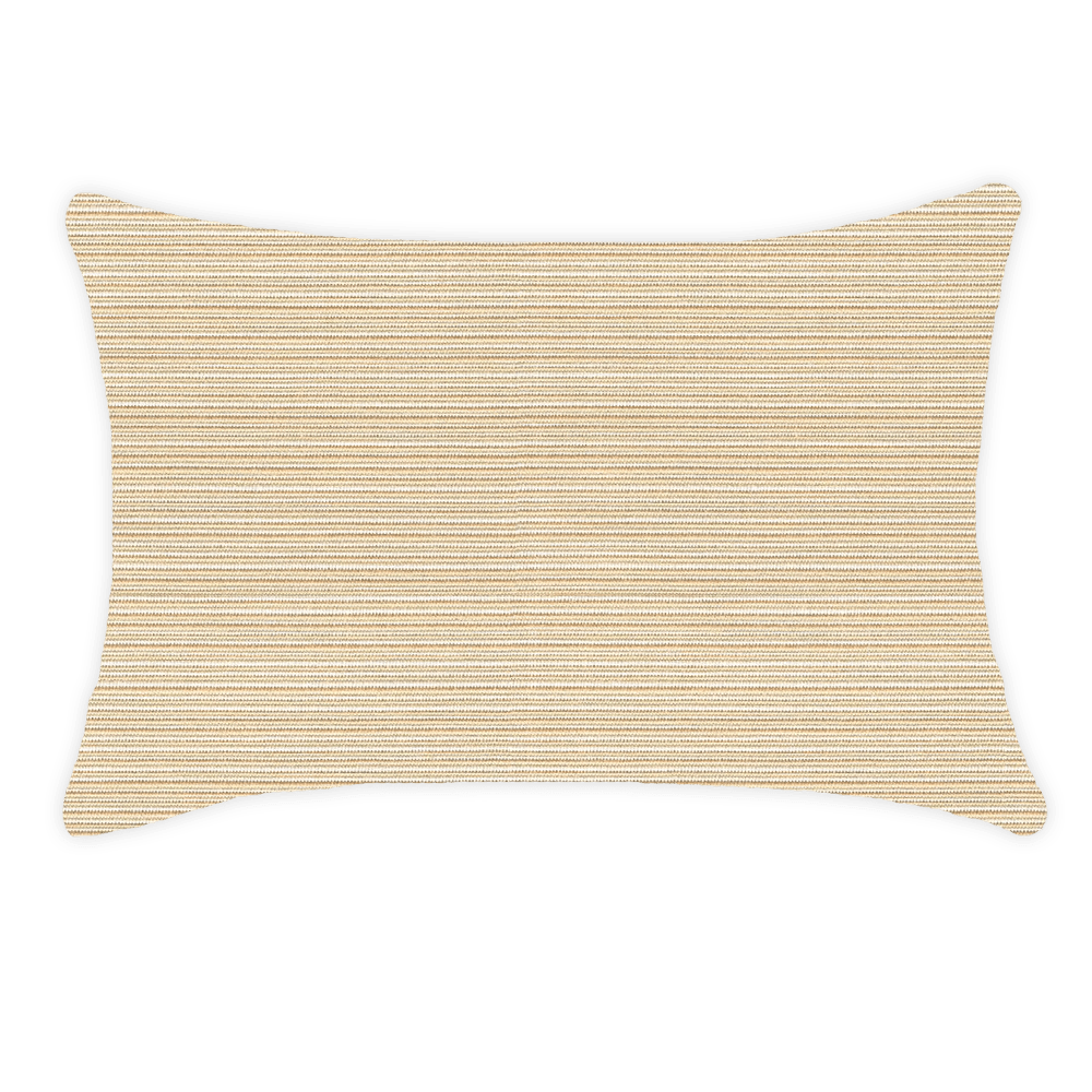 Bandhini Design House Outdoor Cushion Beige / Lumbar 35cm x 53cm Outdoor Nautical Stripe Cushion