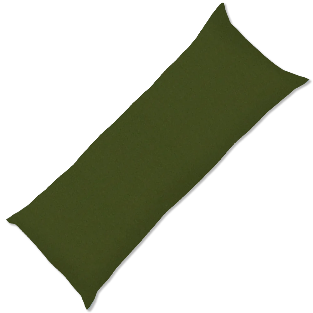 Bandhini - Design House Outdoor Cushion Green / Long Lumbar 35cm x 90cm Outdoor Plain Cushion