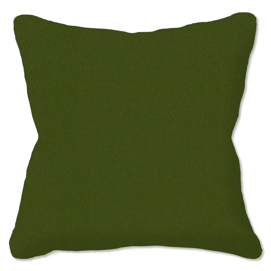 Bandhini - Design House Outdoor Cushion Green Outdoor Plain Lounge Cushion 55 x 55 cm
