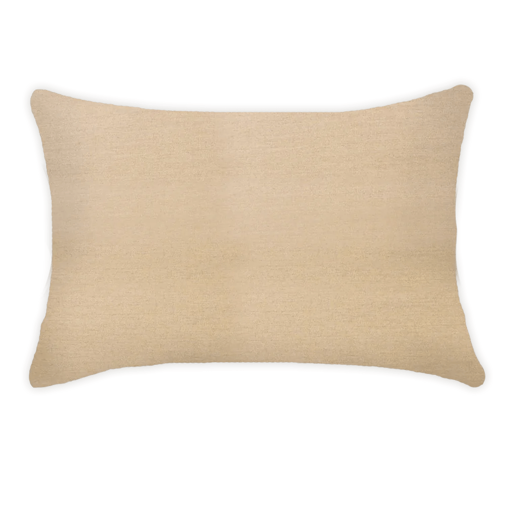 Bandhini - Design House Outdoor Cushion Natural / Lumbar 35cm x 53cm Outdoor Plain Cushion