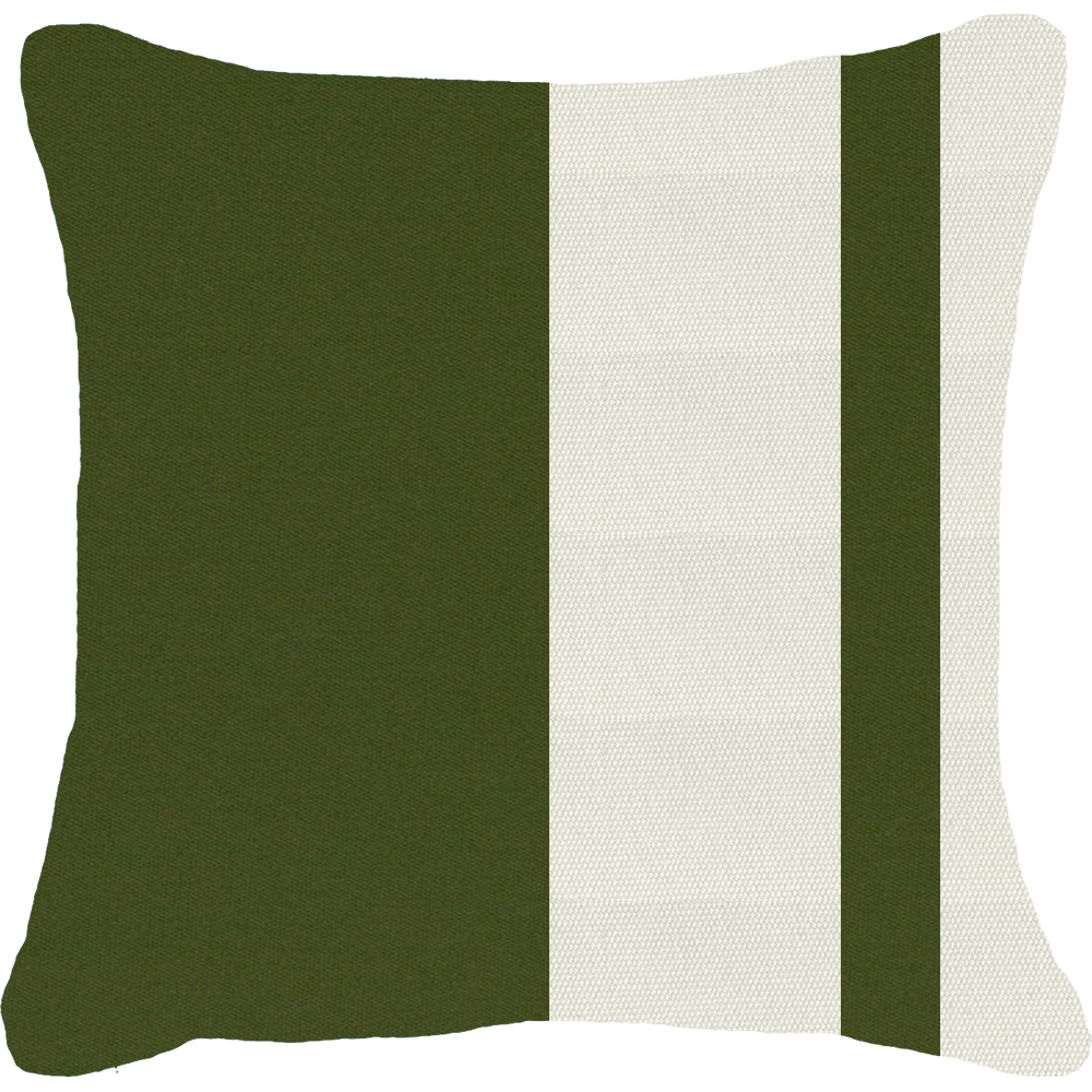 Bandhini - Design House Outdoor Cushion Outdoor Block Stripe Lounge Cushion 55 x 55cm