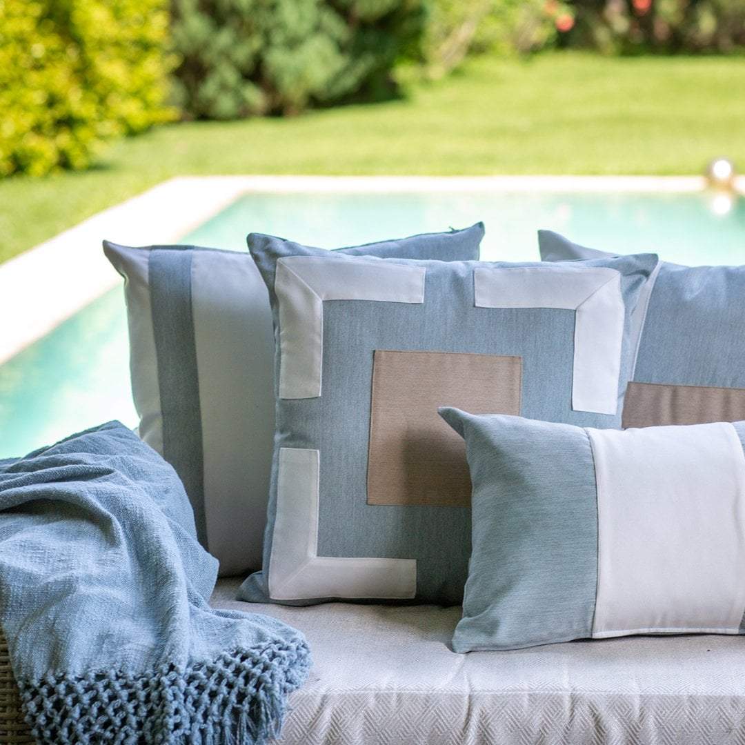 Bandhini - Design House Outdoor Outdoor Panel Lounge Cushion 55 x 55cm