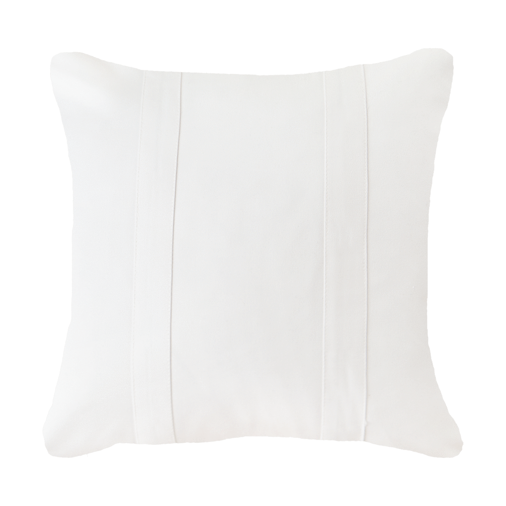 Bandhini - Design House Outdoor White / 19 x 19 Inches Outdoor Raffia Medium Cushion 50 x 50cm